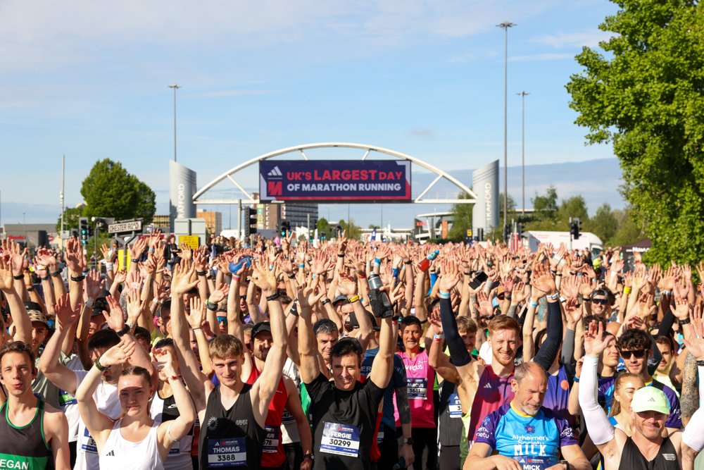 adidas Manchester Marathon event photograph